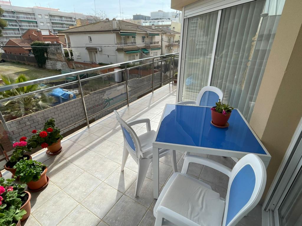 Terraza, apartamento turistico calafell