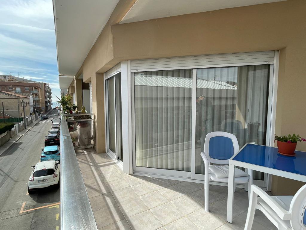 Terraza, apartamento turistico calafell